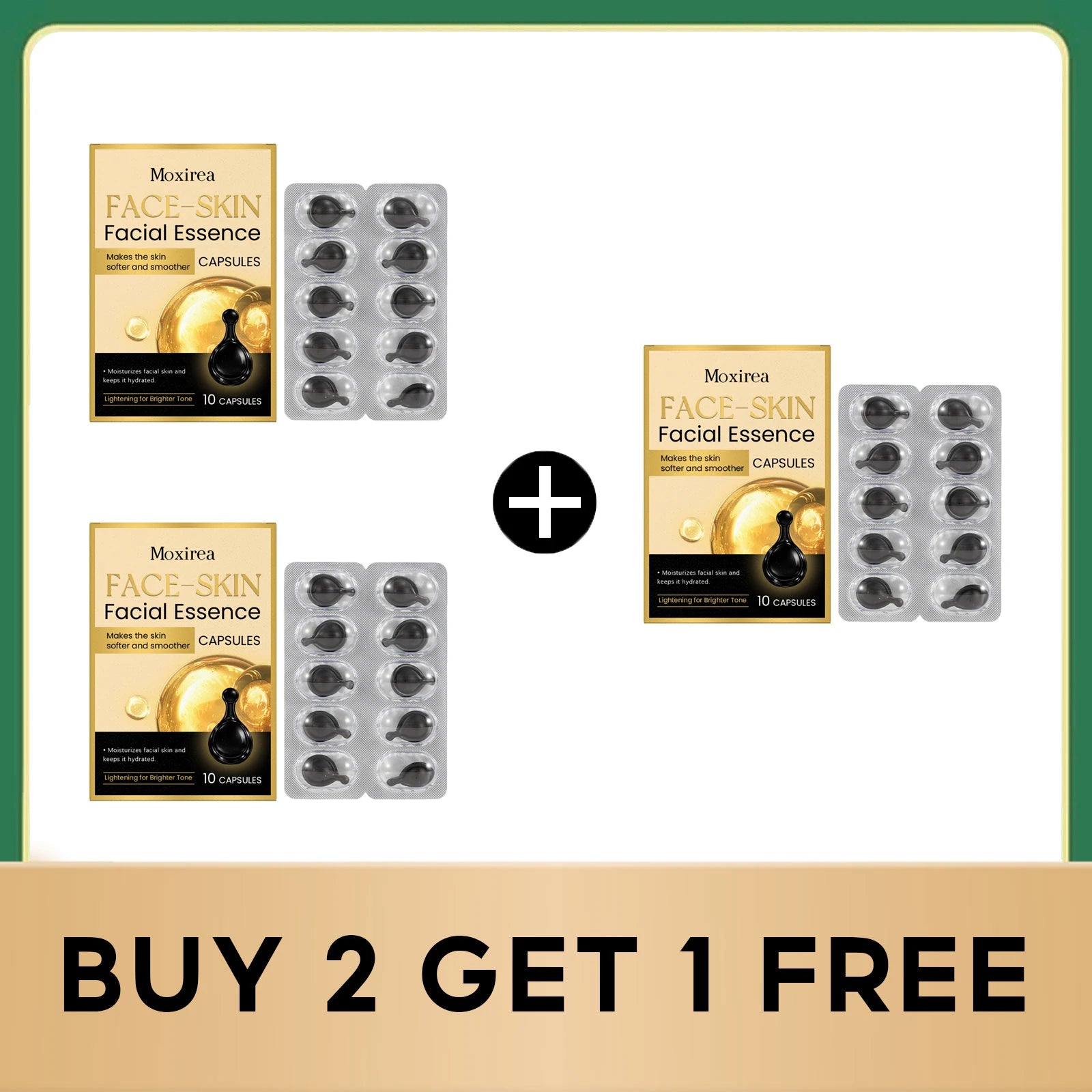 Retinol Capsule Essence Facial Deep Moisturizing Brightening Lift Reduce Pores Smooth Delicate Skin Restore Luster Care Skincare Qme Buy 2 get 1 free