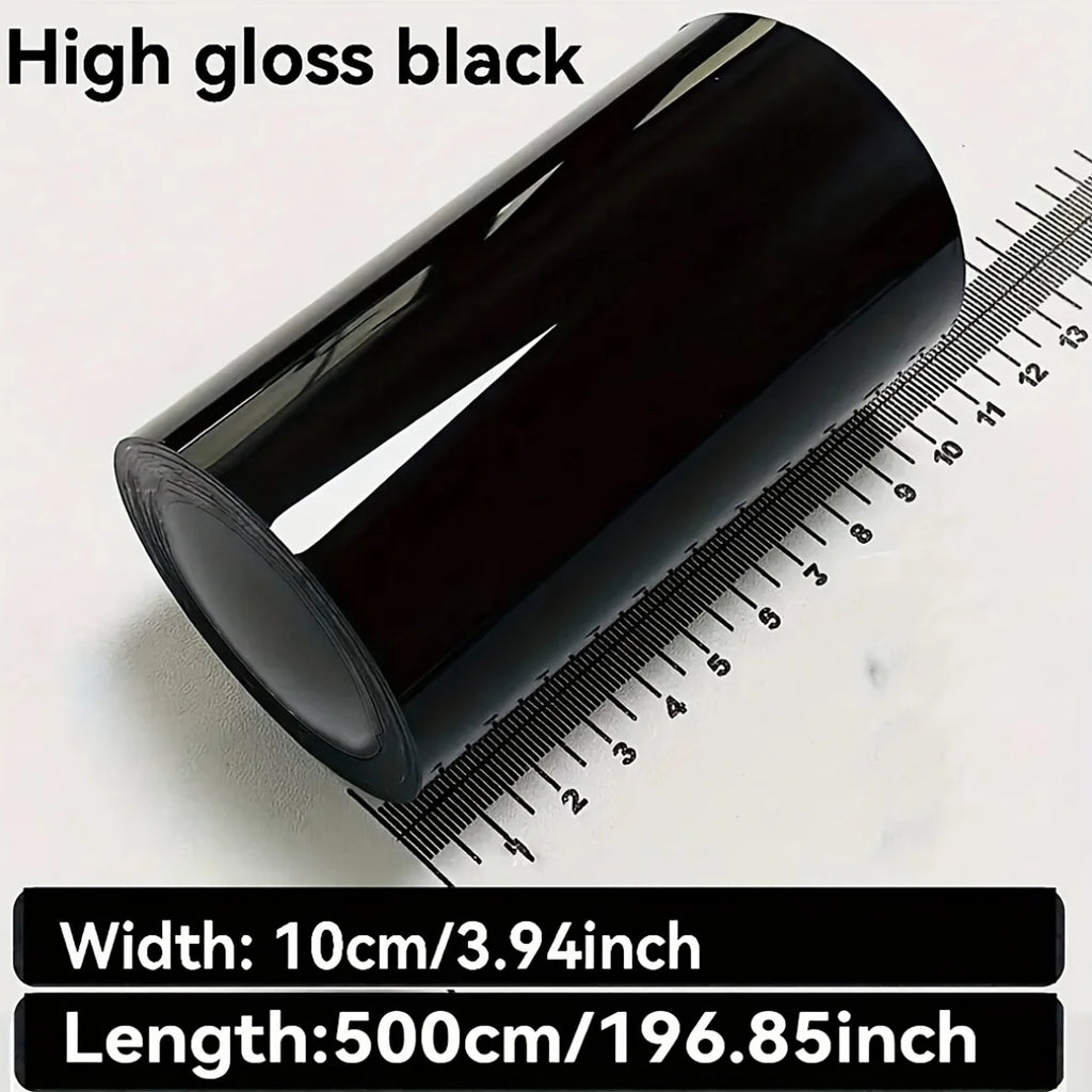 Car Door Edge Protective Film Glossy Surface, Packaging Tape, with Self-Adhesive Universal, Car Window Decorative Film Tape Qme