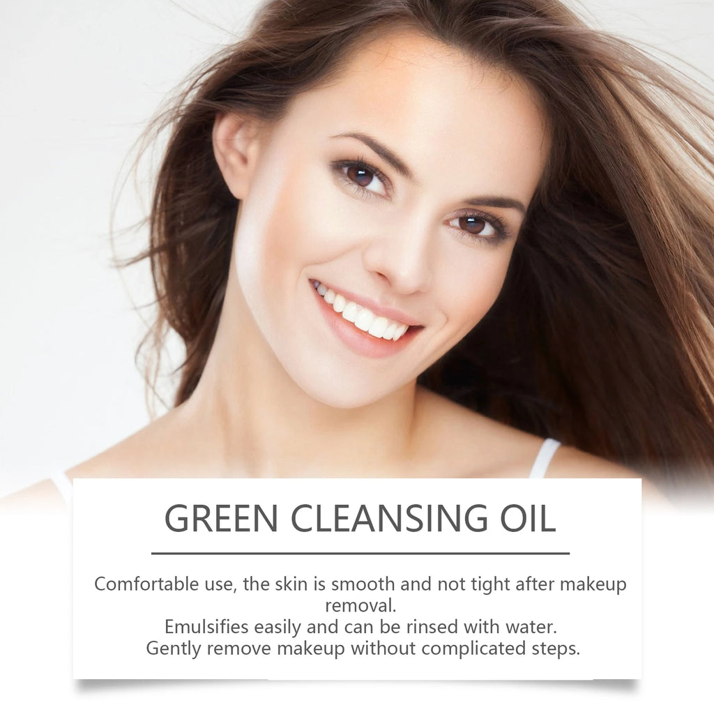 Gentle Makeup Remover Oil Deep Cleansing Pore Dirt Remove Blackhead Refreshing Cleansing Oil Exfoliator Facial Cleansing Makeup Qme