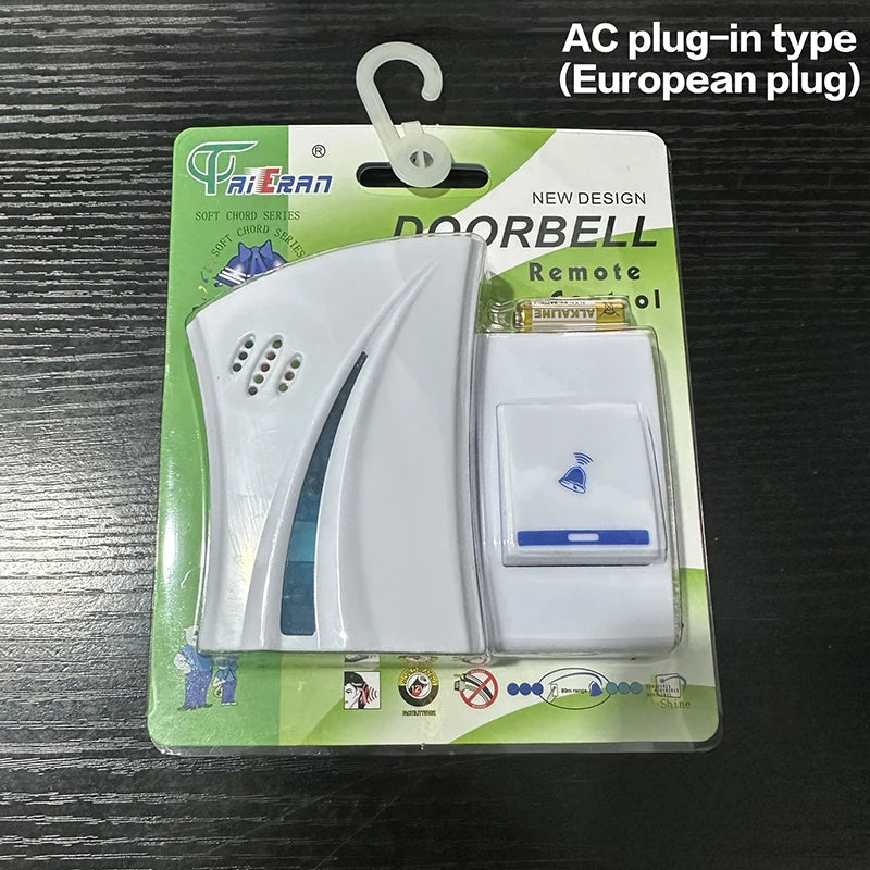 Intelligent Wireless Remote Control Doorbell Home Company Doorbell With 36 Songs Qme B