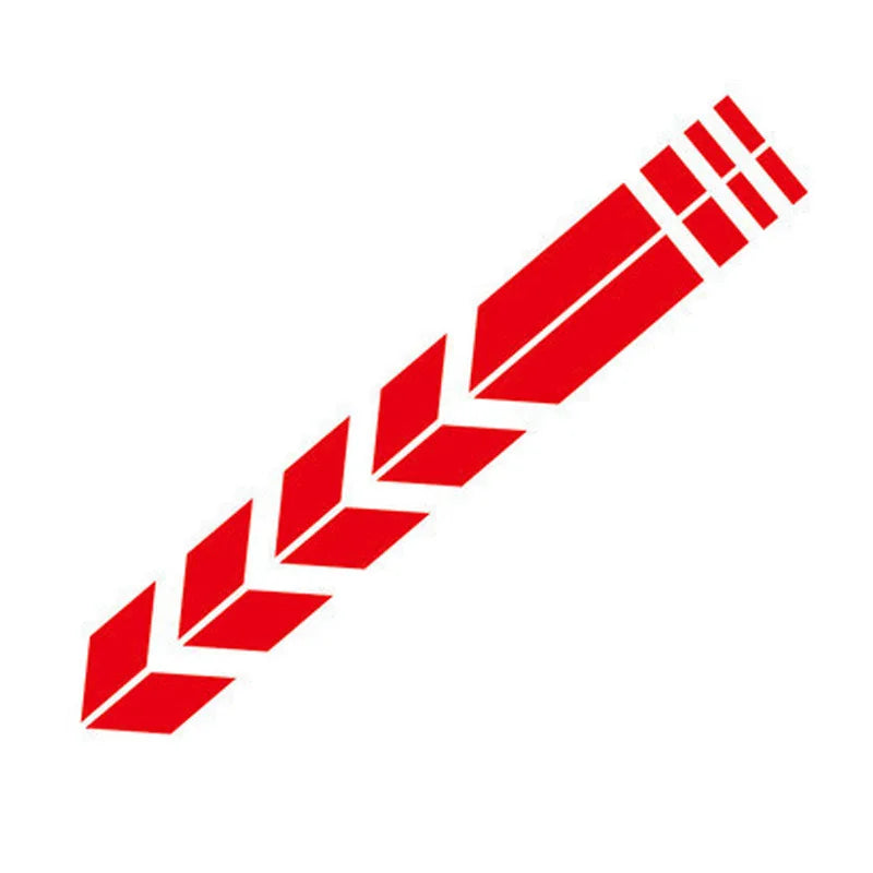 Motorcycle stripe stickers, universal motorcycle stickers, vehicle stickers, flying motorcycle accessories Qme Red