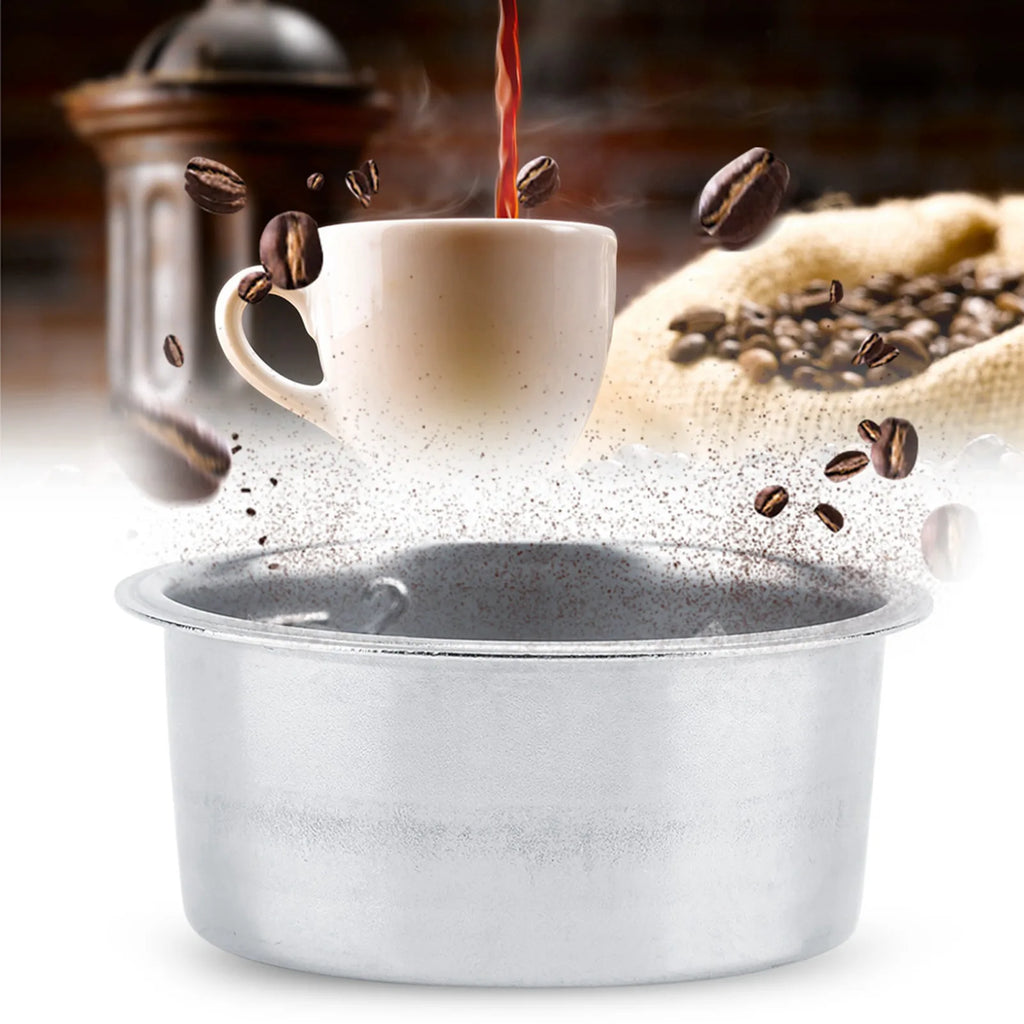 Coffee Filter Basket Stainless Steel Non Pressurized Portafilter Basket for Breville Single Wall Espresso Machine Parts Qme