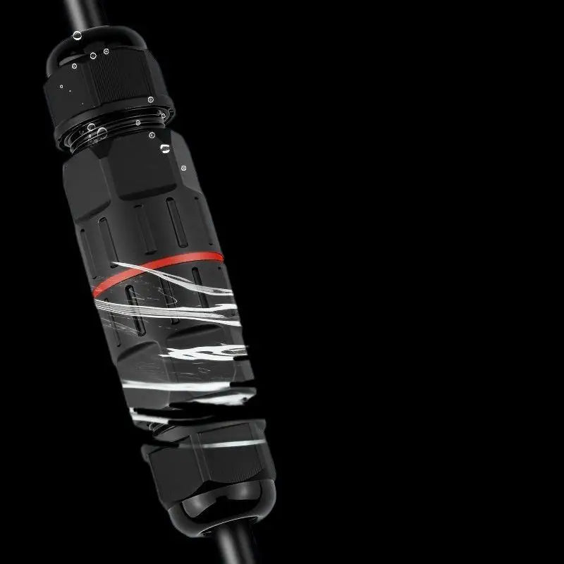1 IP68 Waterproof Quick Connect Cable Connector 2 Out 3 Pin Qme