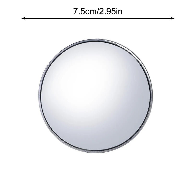 Mini Round Mirror Reflective Spherical Portable Wide-angle Lens Qme 75mm