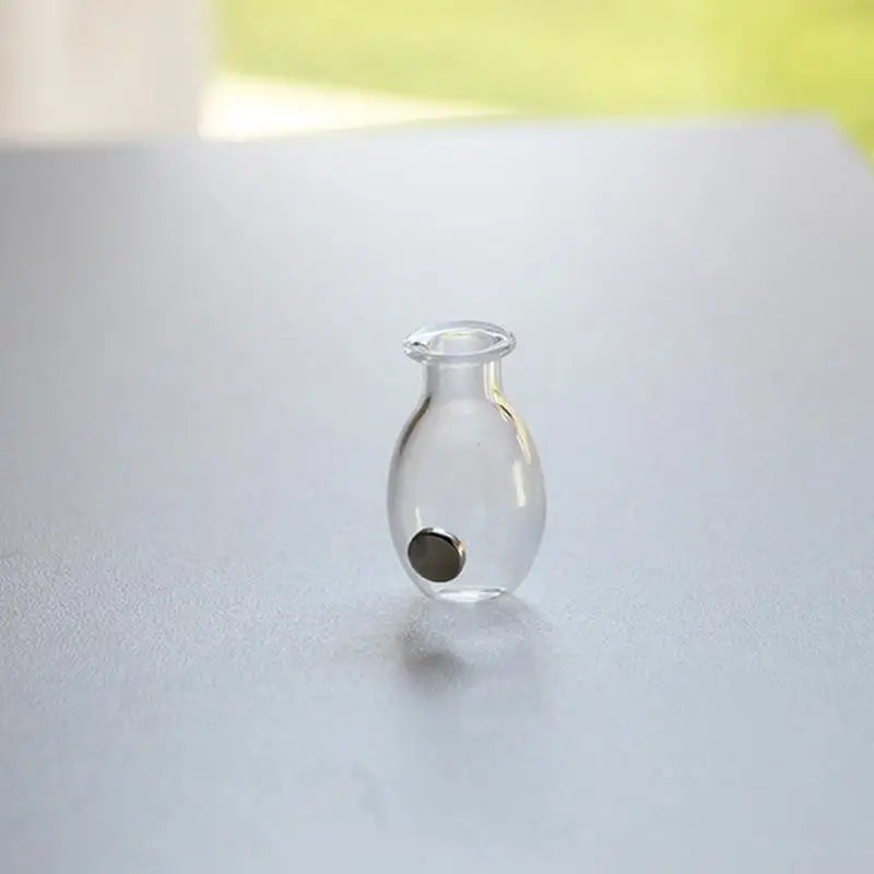 Fridge Magnets Place Flower Arrangements Decoration Mini Glass Vase Qme A1