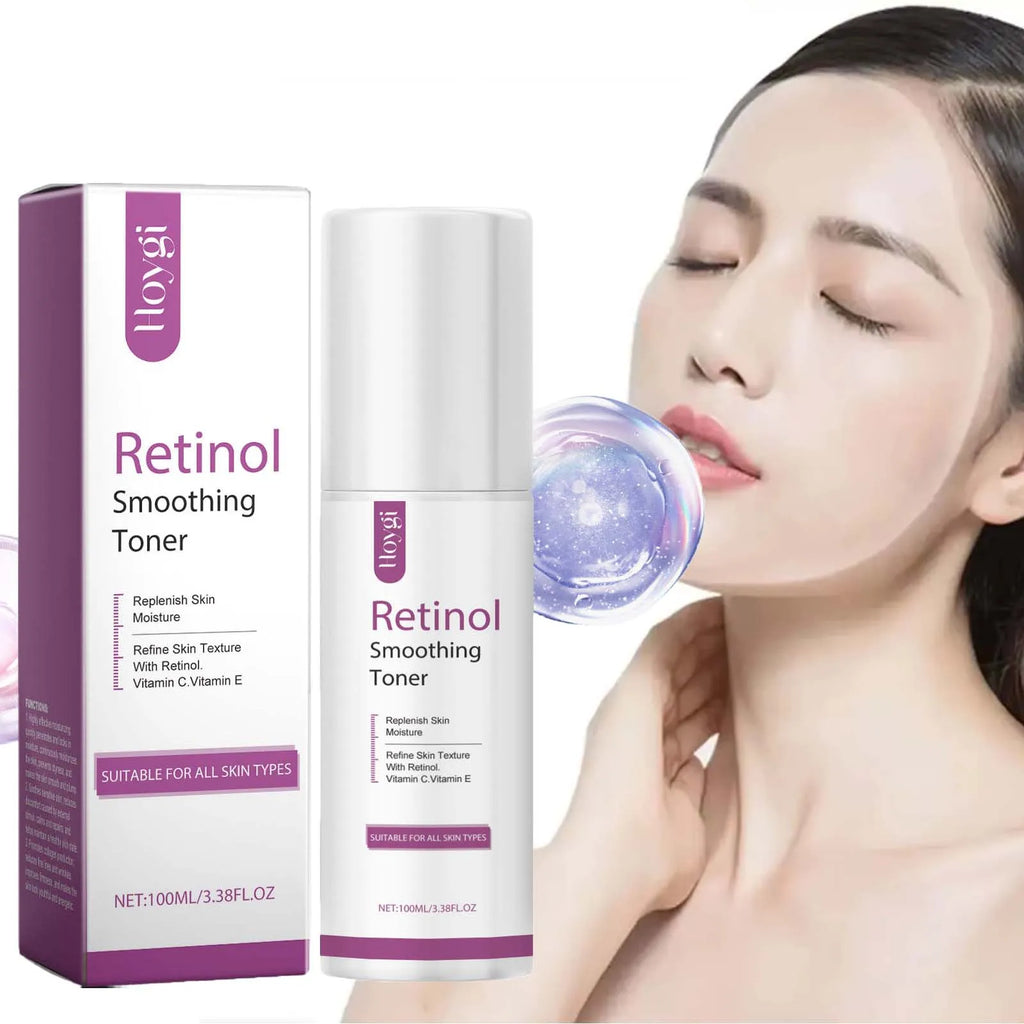 100ml Retinol Hydrating Toner Firming Lifting Fade Fine Lines Improves Dullness Brightening Smoothing Deep Nourishing Skin Care Qme