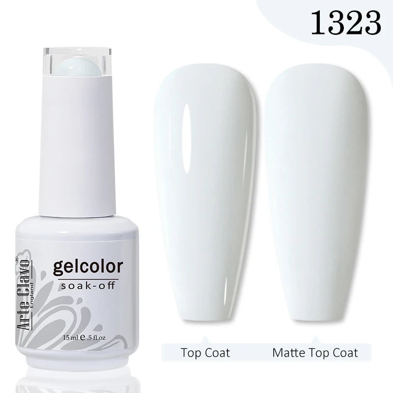 Arte Clavo Gel Nail Polishes Pink Nude Hybrid Lak Manicure