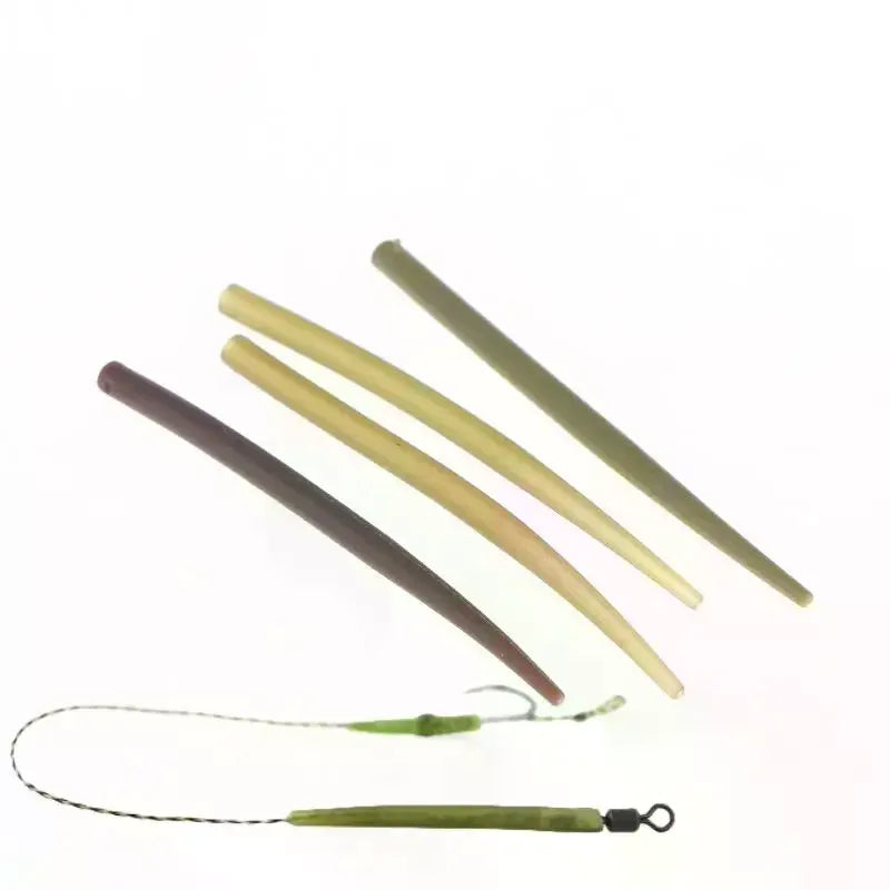 50 Carp Fishing Rig Anti Sleeves Terminal Accessories Winding Hook Qme