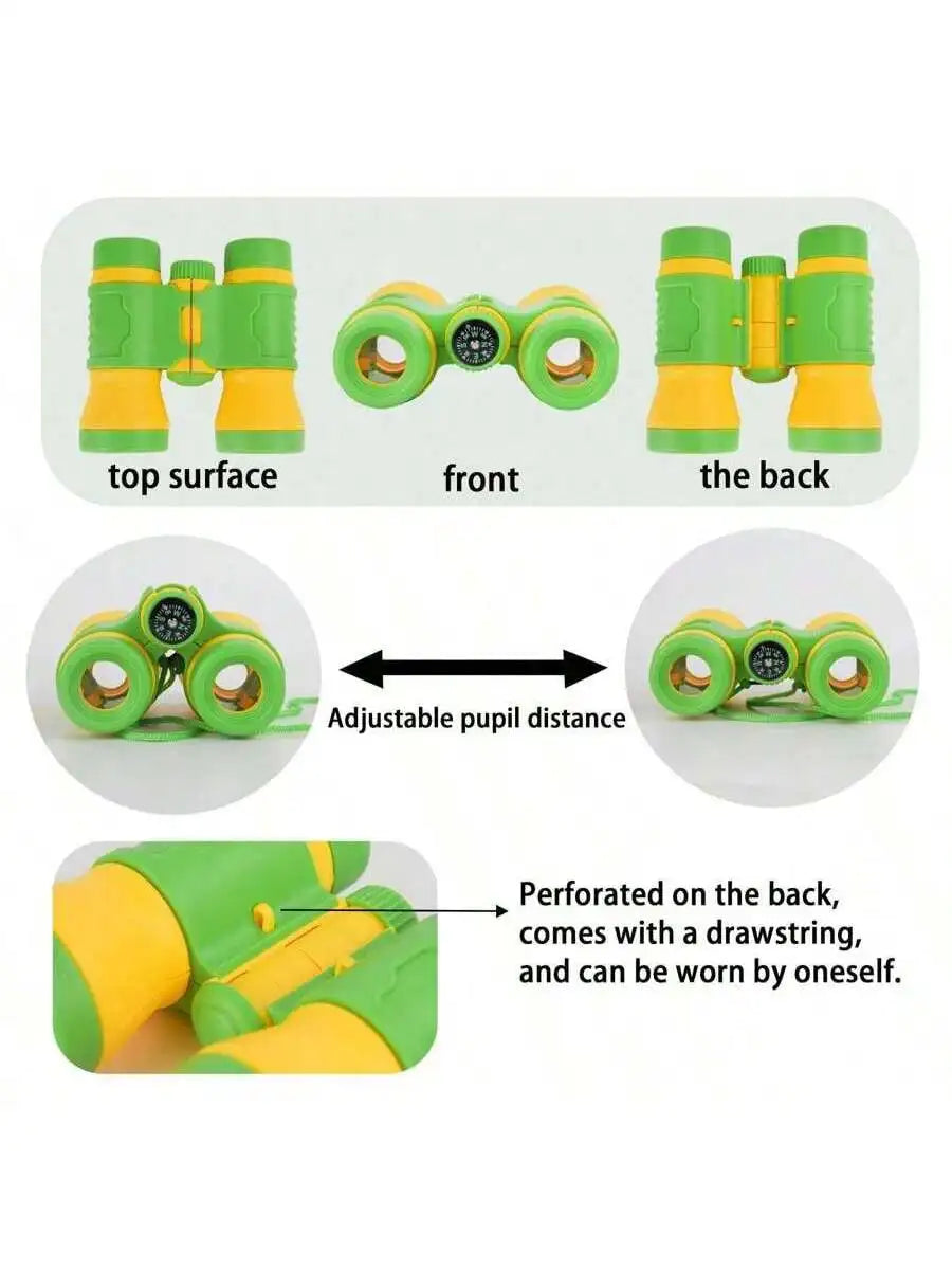 Children's Binoculars Magnification Definition Suitable Outdoor Qme
