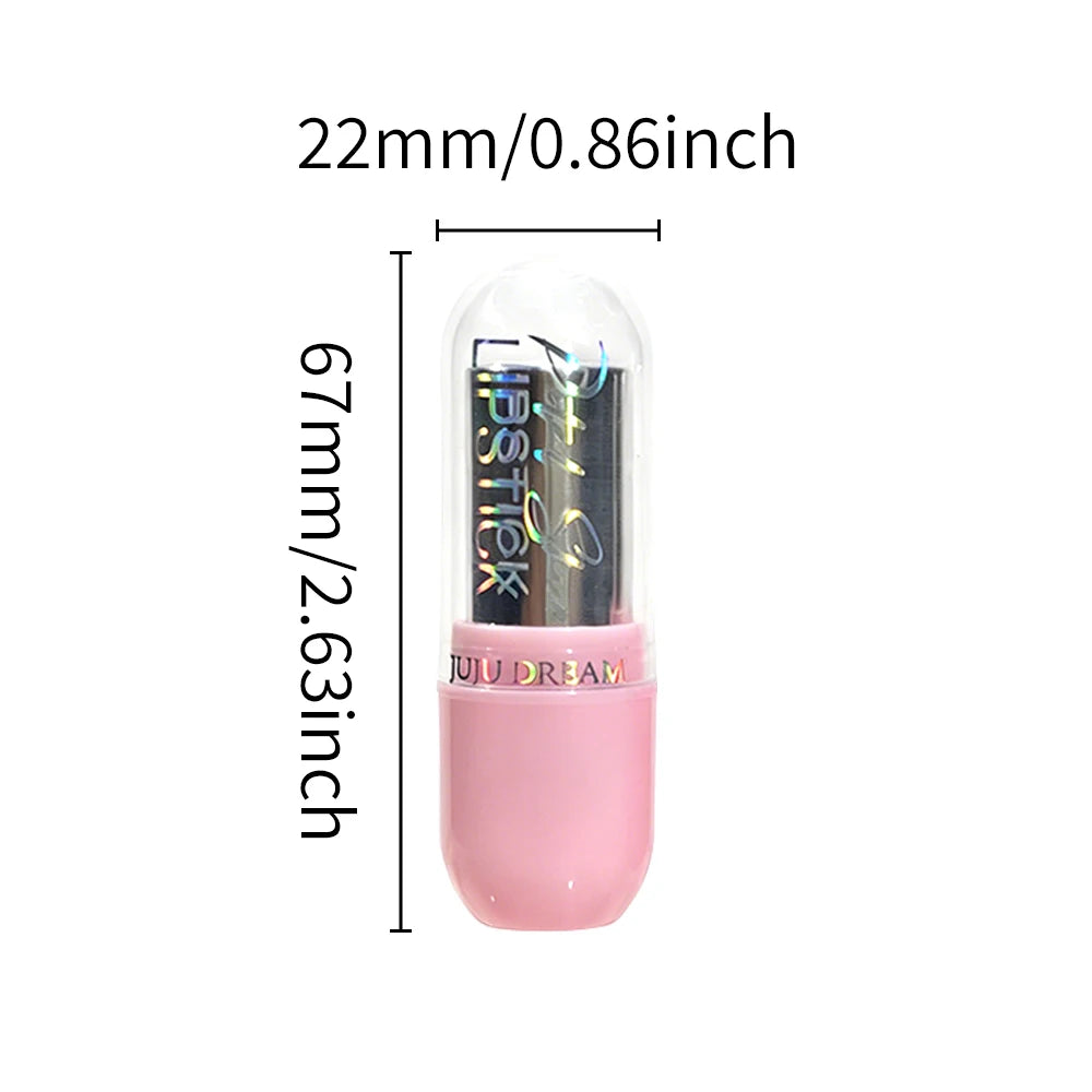 Long-lasting Pearlescent Lipstick Hydrating Smooth Non-stick Qme