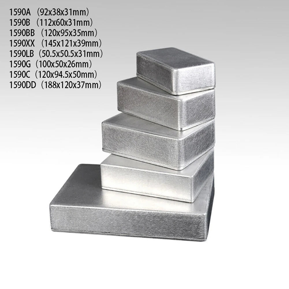 1PCS Effect Aluminum Box Metal Electric Case Instrument Enclosure Project Box 1590 Series 1590A 1590B 1590BB 1590XX 1590DD Qme 1590B