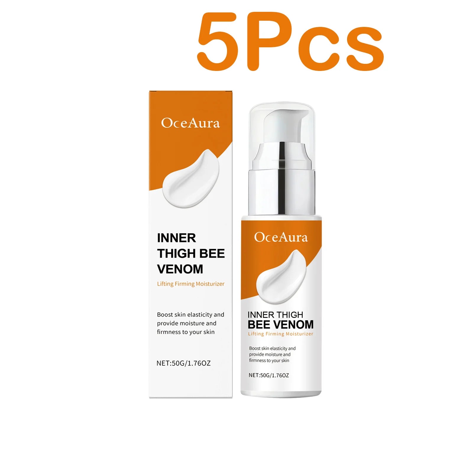 Inner Thigh Firming Cream Tightening Improve Sagging Skin Lifting Firming Buttocks Body Contouring Reduces Cellulite Appearance Qme 5 x 50g Boxed