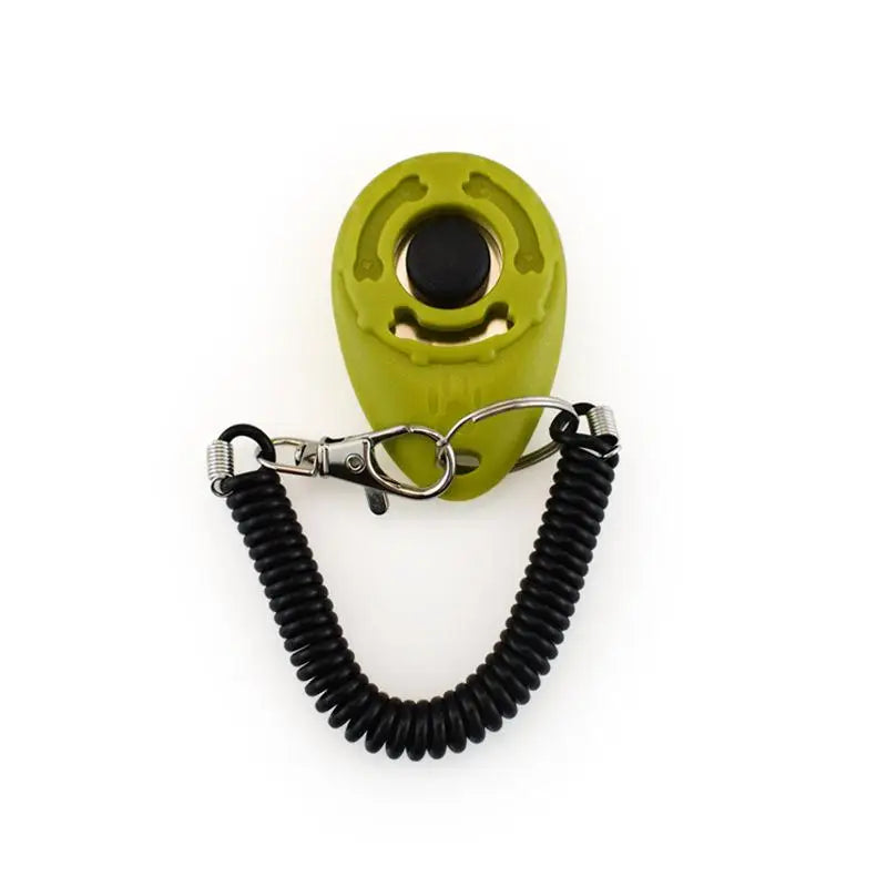 Key Chain Dog Training Clicker Aid Repeller Supplies Adjustable Wrist Qme A10