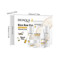 BIOAOUA Rice Raw Whitening Brighten Hydrating Moisturize Soothing Qme 5pcs Set