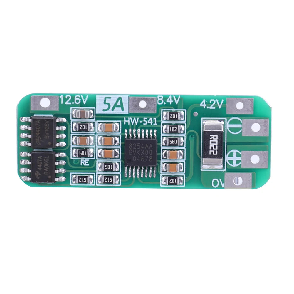 2S 3S 4S 20A 40A 60A Li-ion Lithium Battery Charger Protection Board 18650 BMS Drill Motor 11.1V 12V/14V 16.8V Enhance/Balance Qme 3S 5A Standard