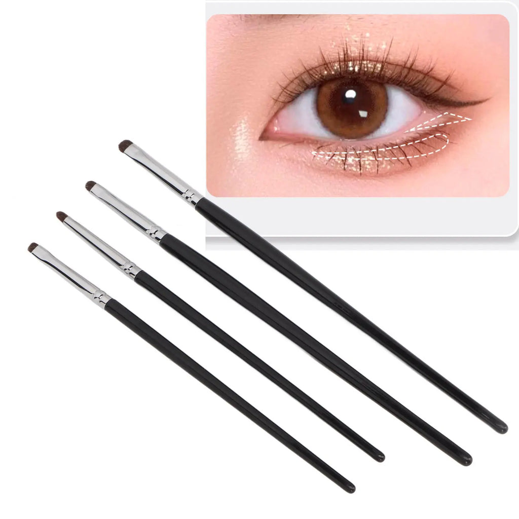 Eye Shadow Eyeline Brushes Soft Brush Comfortable Handle Hair Detail Makeup Brush Kit Detail Makeup Brush Kit Qme