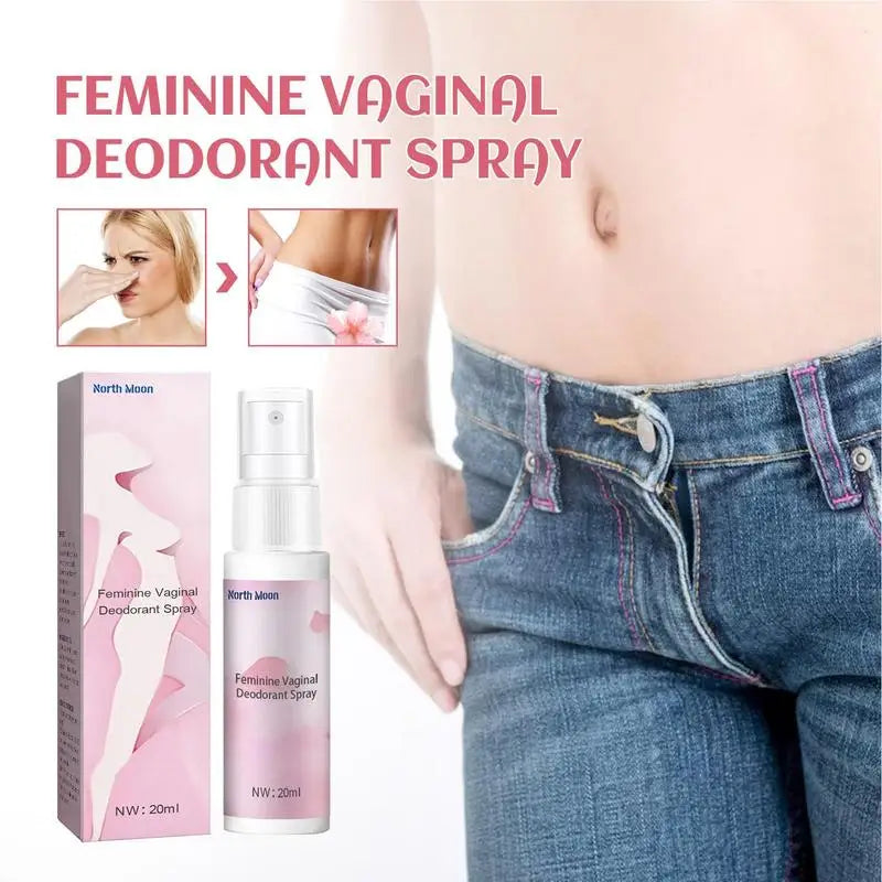 Natural Plant Women Private Parts Spray Reduce Odor Moisturizing Qme