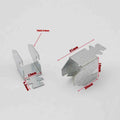 File Cabinet Partition Buckle Shelf Clips Kitchen Cabinets Support Qme A2