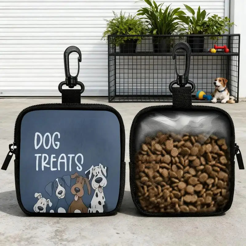 Polyester Dog Supports Pouch Zipper Closure Outdoor Transparent Side Qme