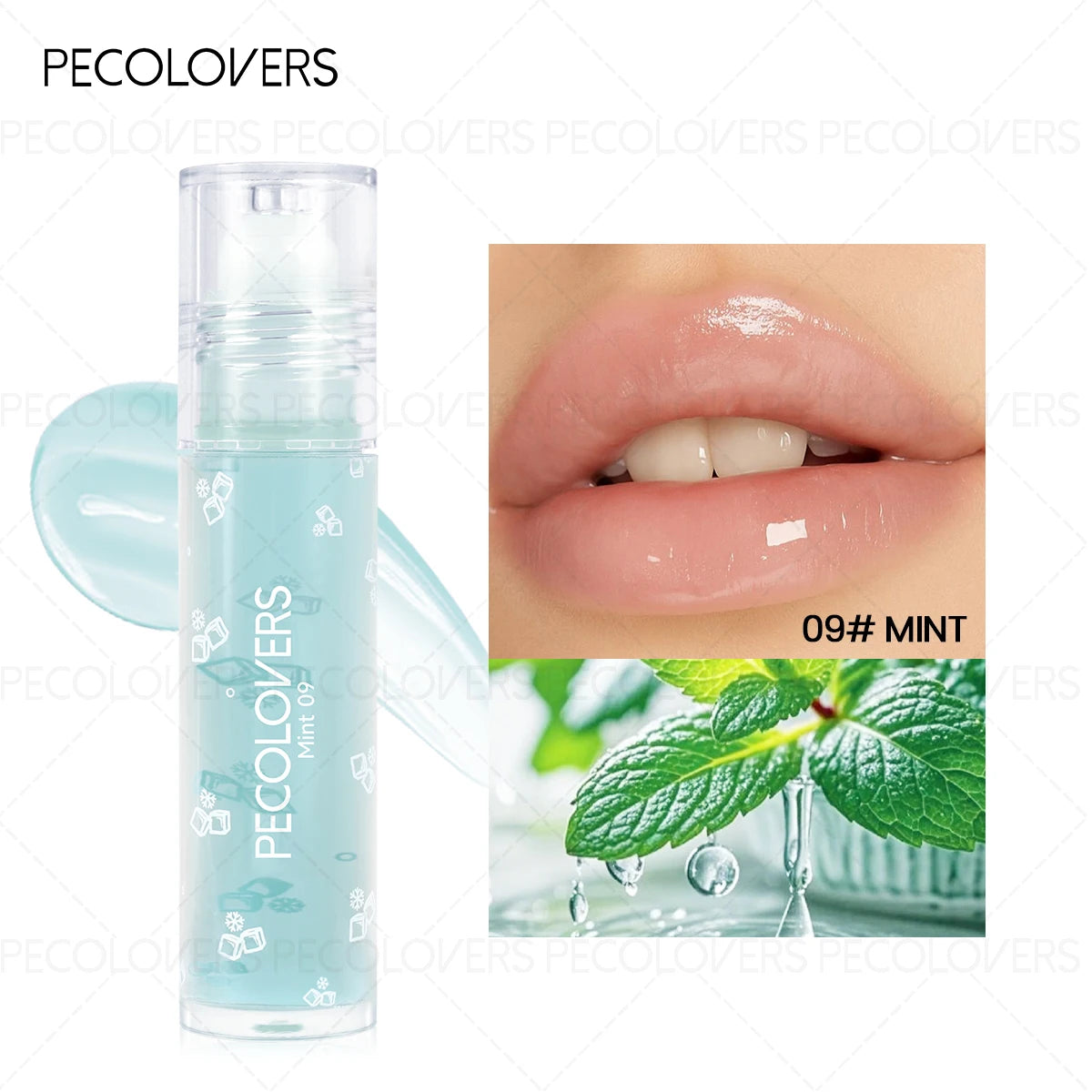 Lip Balm Moisturizing Lips Fruity Gloss Tinted Long-lasting Qme 09
