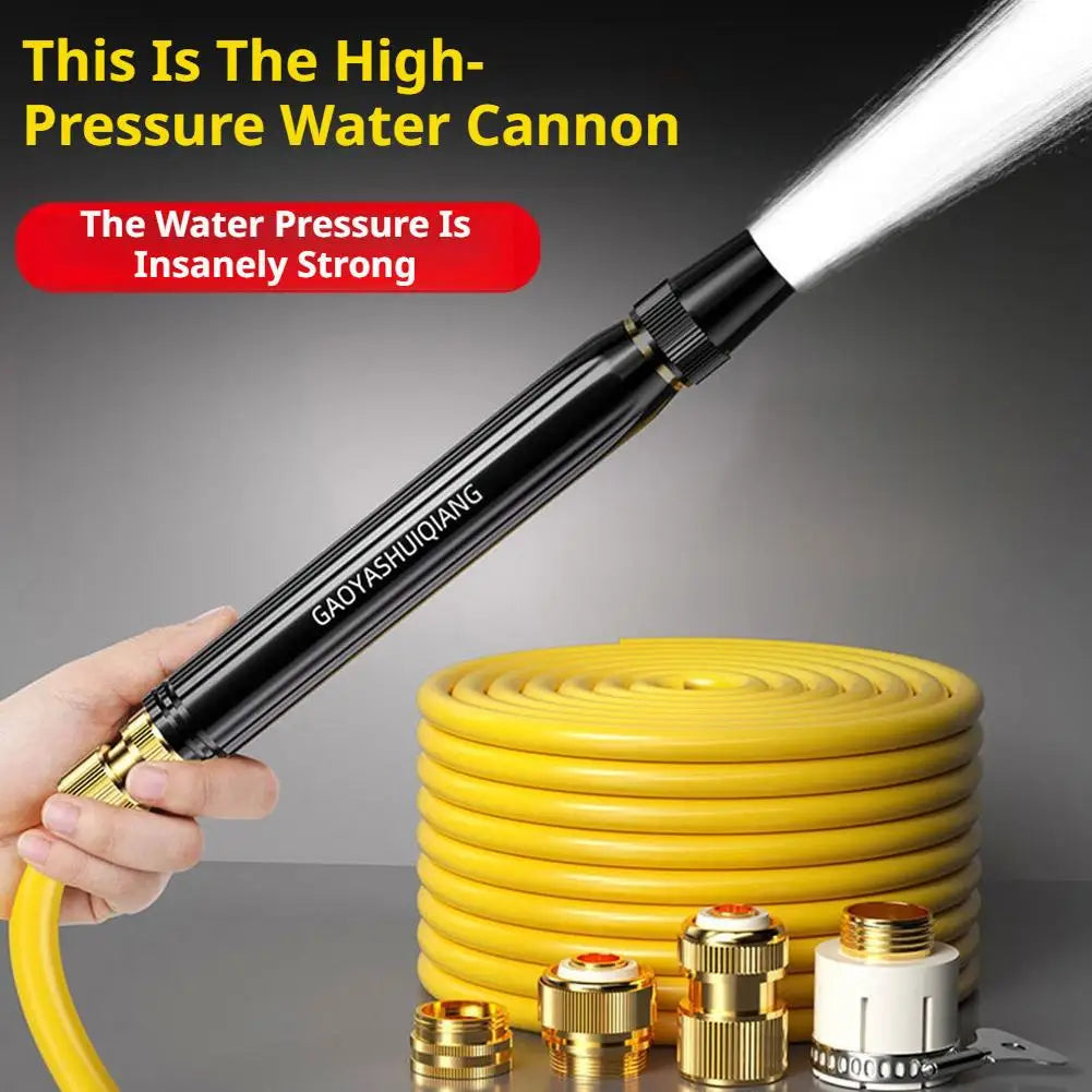 Pressure Power Washer Nozzle Portable Car Wash Water Gun Household Qme