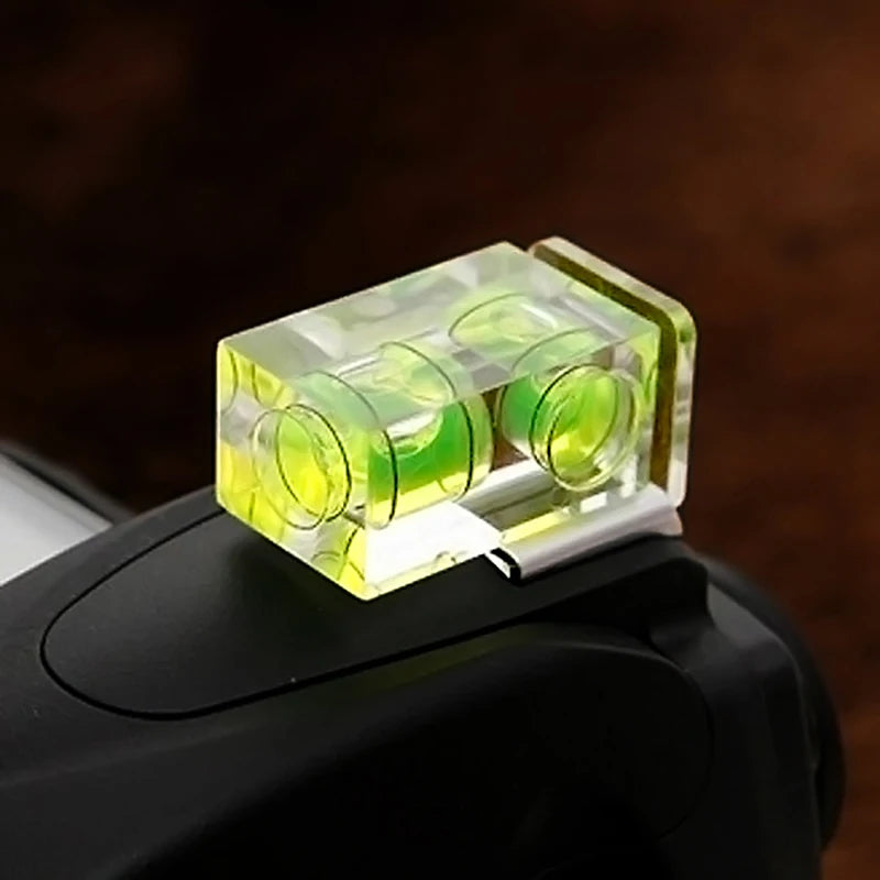 Universal 3-Axis Hot Shoe Fixed Bubble Spirit Level 3D Spirit Level For Canon/Nikon/Pentax DSLR Camera Accessories Qme