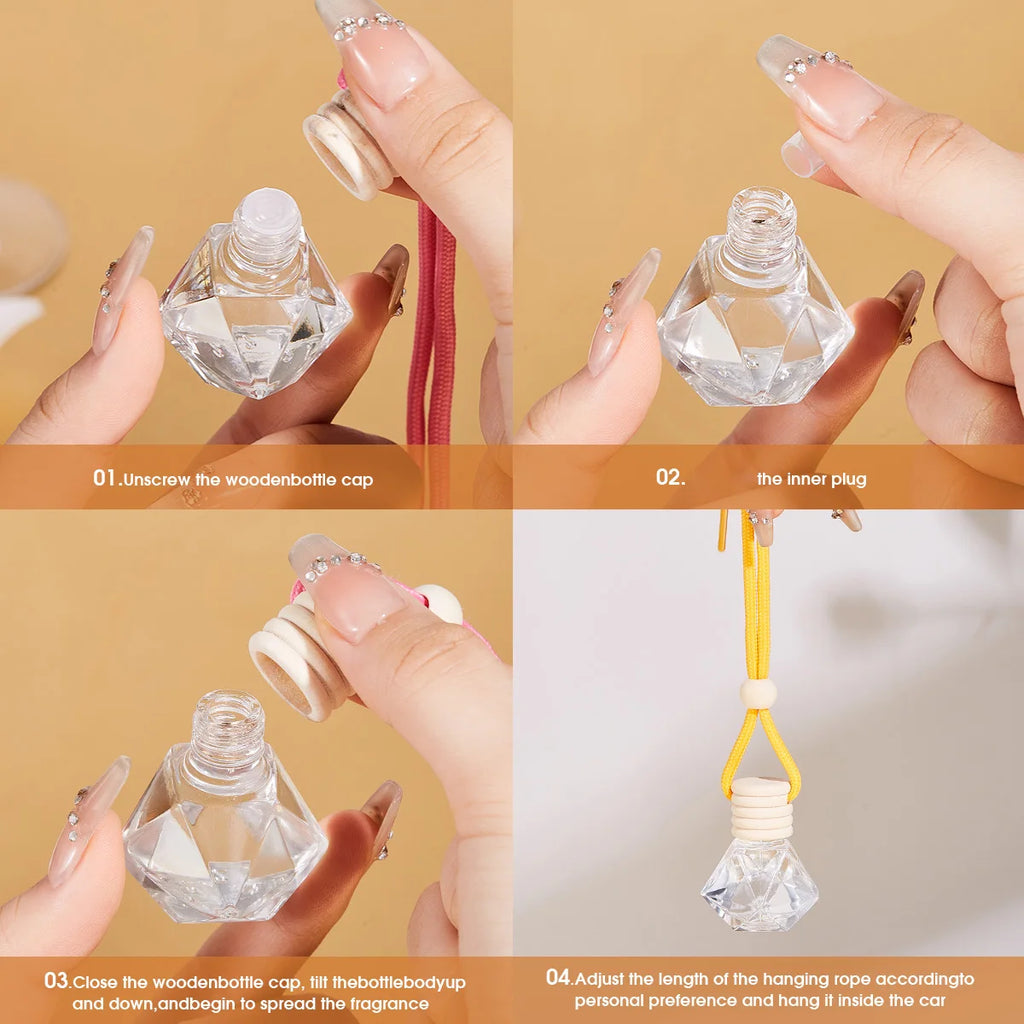 Natural Car Fragrance Fragrant All Way Long-lasting Evenly Spread Air Qme