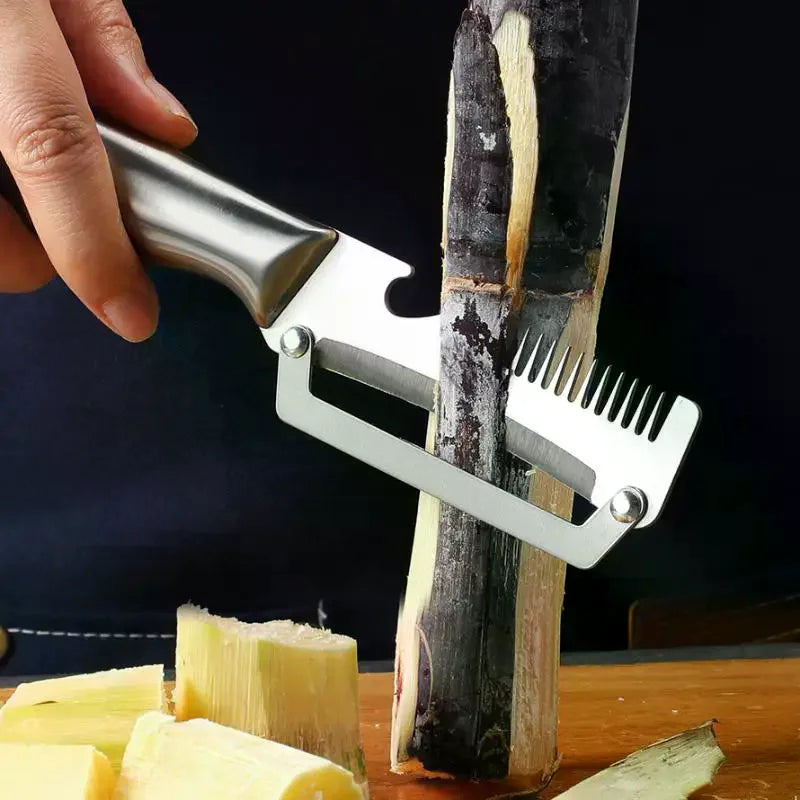 Multifunctional 3-in-1 Stainless Steel Peeler Vegetable & Fruit Slicer Shredder Versatile Kitchen Tool For Peeling Shredding Qme