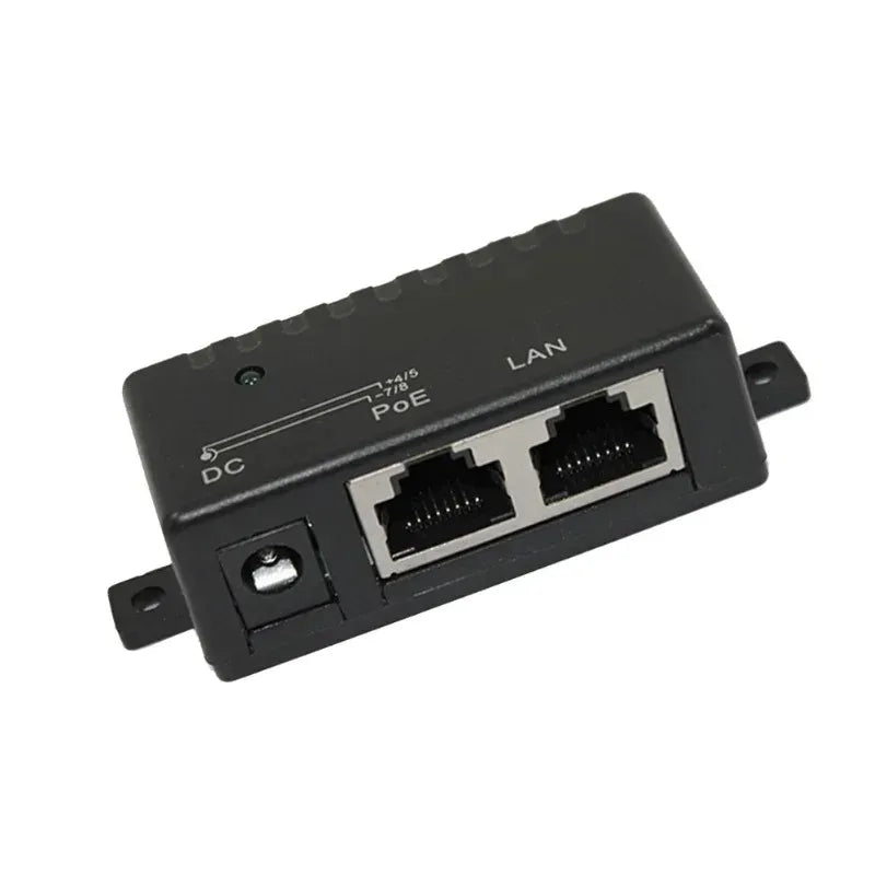 10pcs 100Mbps 5V 12V 24V 48V/1A POE Injector Power Splitter for IP Camera POE Adapter Module Accessories Qme