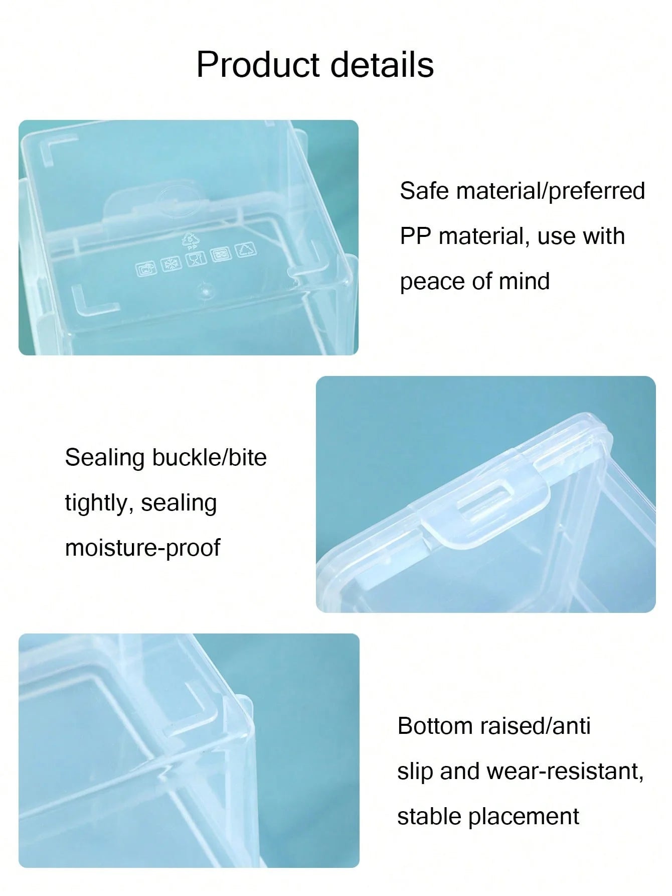 Data Cable Storage Box Mobile Phone Charging Head USB Flash Drive Qme