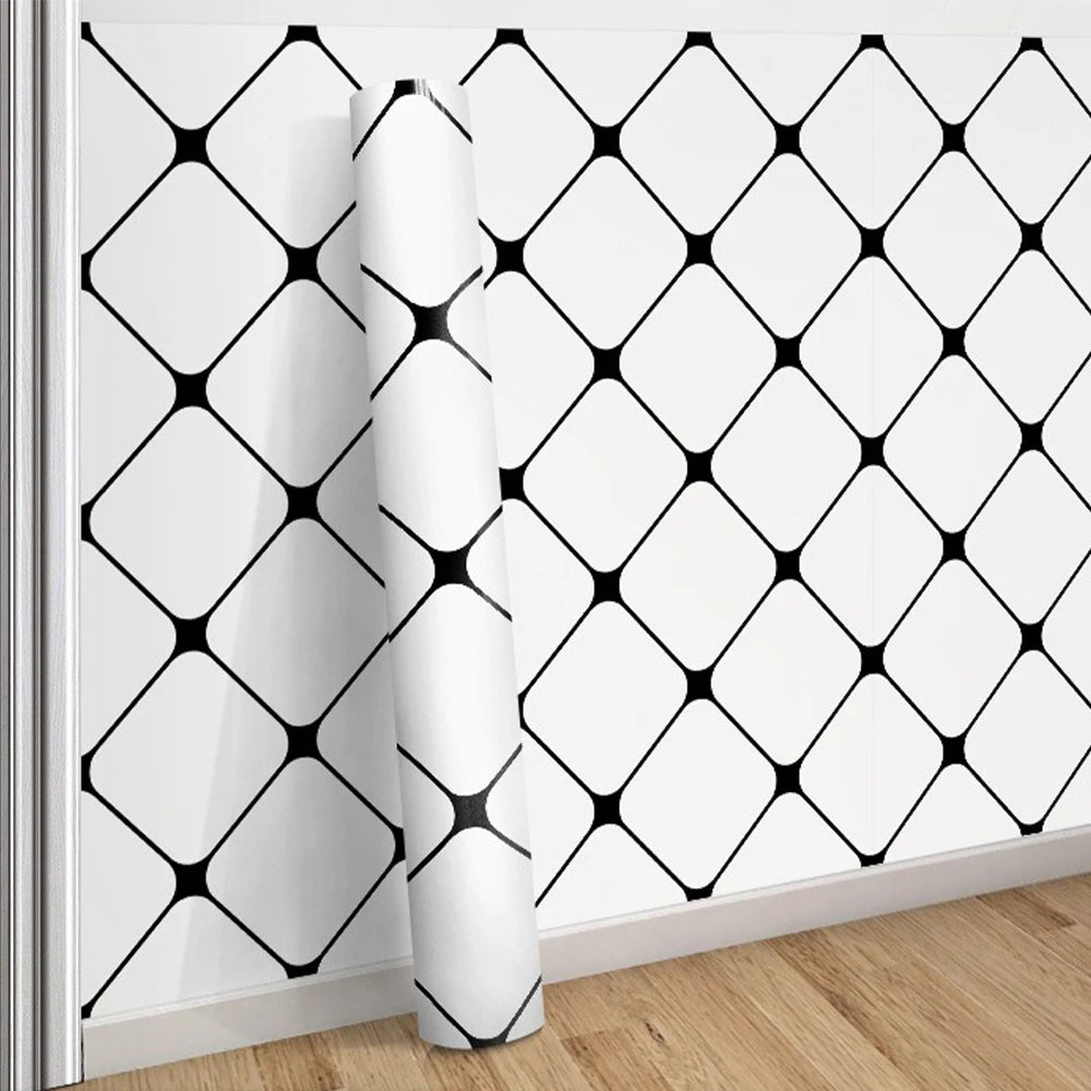 40cm Waterproof Moisture Proof Mildew Proof Wallpaper Self Adhesive Kitchen Sticker for Bedroom Kitchen Cabinet Background Wall Qme C 40cmx5m