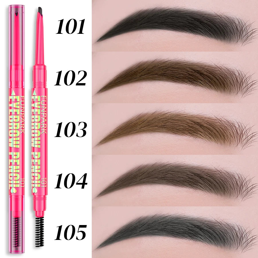 Eyebrow Pencil Professinal Cosmetics Makeup Women 5 Colors Waterproof Qme