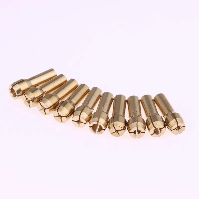 Lot 0 5- Brass Nut Accessories Mini Drill Collet Chuck Rotary Tool Qme