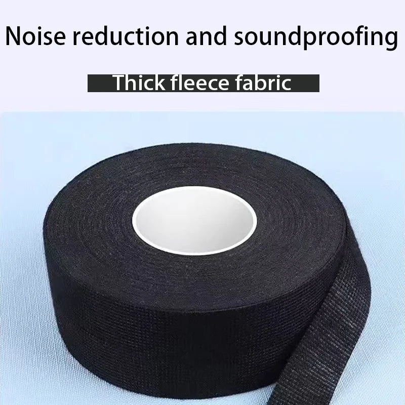 Rim Tape Electrical Tape Heat Resistant Harness Tape Adhesive Cloth Tape Waterproof Tape Insulating Automotive Fabric Cloth Tape Qme