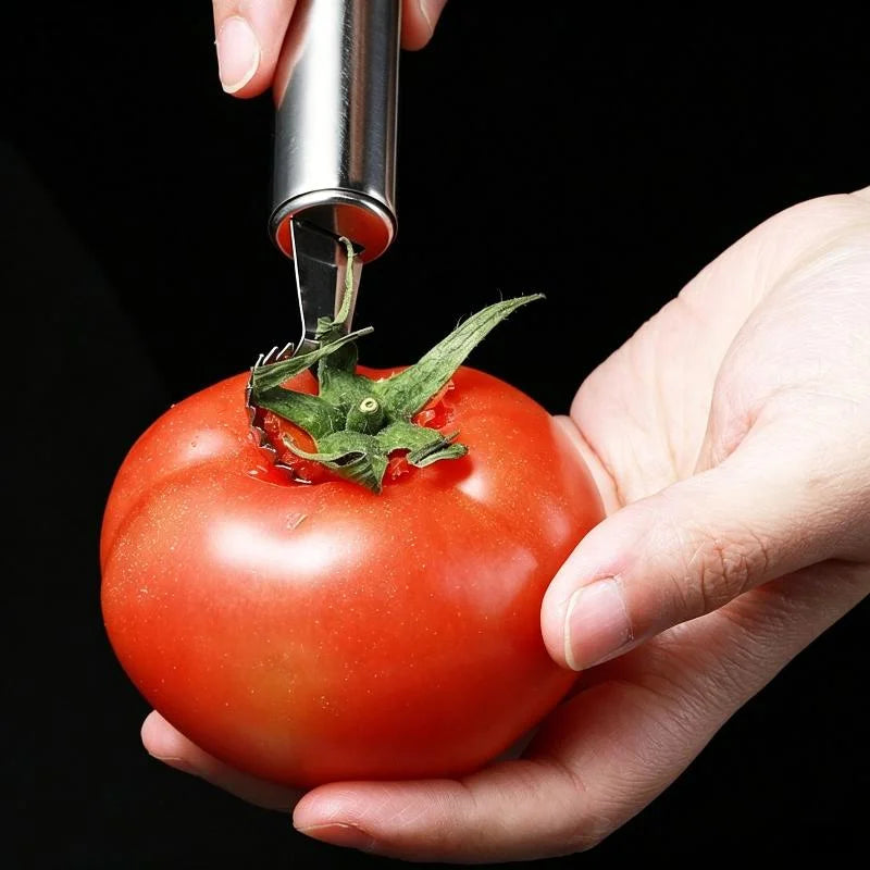 Tomato Strainer Remover Stainless Steel Removal Corer Strawberry Qme