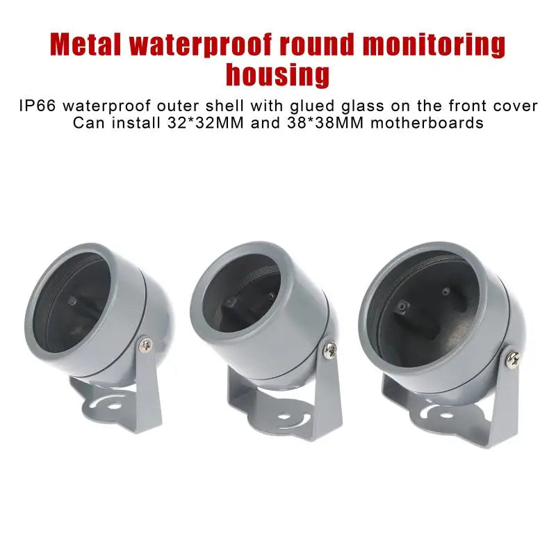 Outdoor Waterproof Metal Housing Cover DIY Surveillance Camera Qme