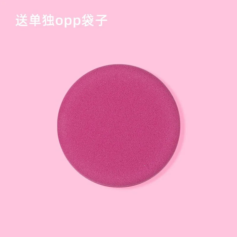 10 Cushion Foundation Powder Puff Air Makeup Puffs Round Sponges 4 Qme pink