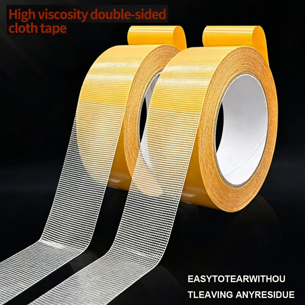 Super Sticky High-Viscosity Double-Sided Adhesive Tape - Perfect for Carpet Leather Wall & Floor Fixing Qme