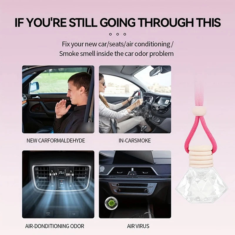 4-piece Car Perfume Long-acting Air Freshener Interior Accessories Qme