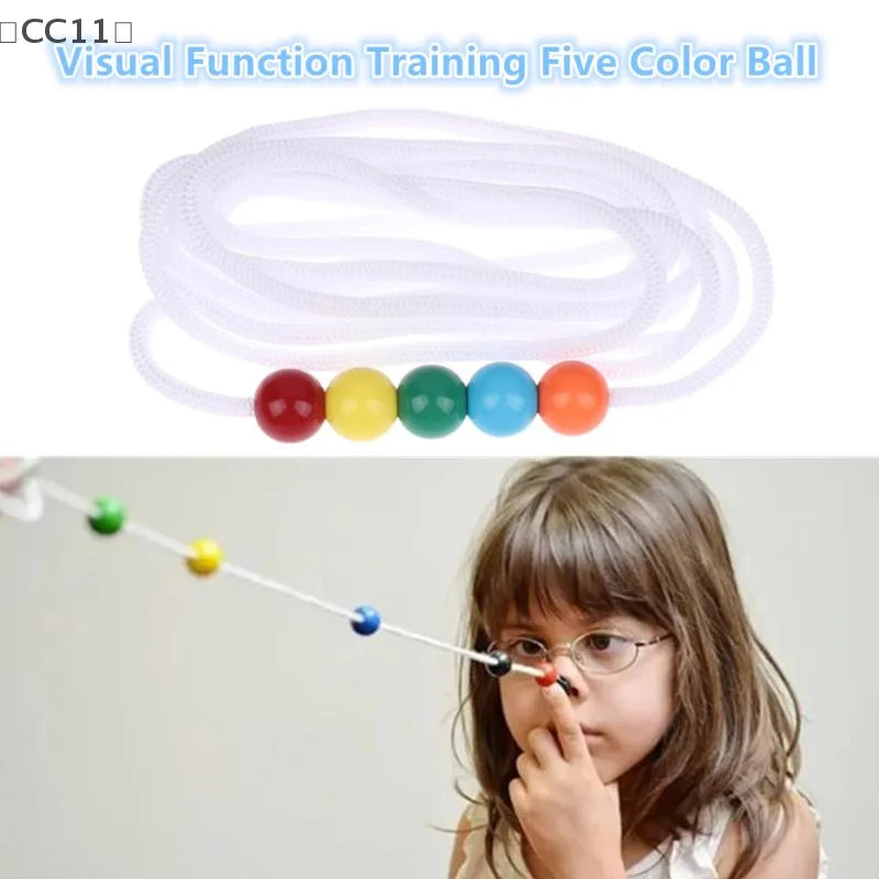 CC11Sports Eye Sight Train Five Beads Brock String Vision Convergence Qme