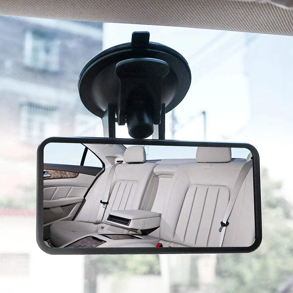 Baby Stroller Rearview Mirror, Interior Rearview Mirror With Adjustable Suction Cup, Installed On Car, Truck, Suv Windshield Qme