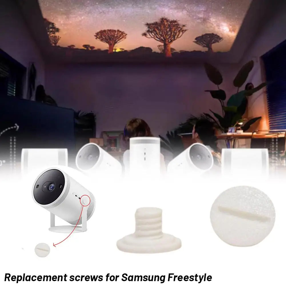 For Samsung Freestyle Projector Screws For Easy Installation And Removal 3D Printing For Samsung Freestyle Projector Accessorie Qme