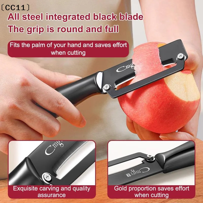 Stainless Steel Vegetable Potato Peeler Professional Multifunctional Qme