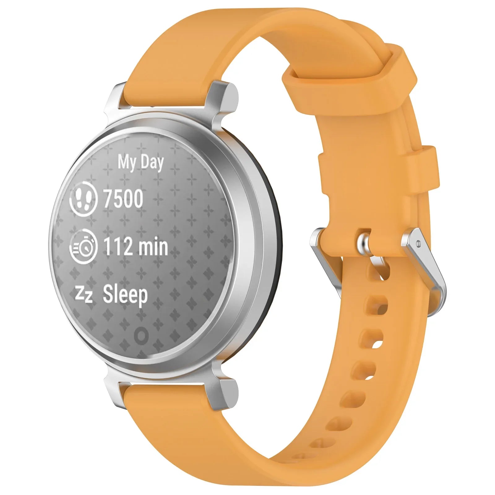 For Garmin Lily 2 Strap Official Silicone Soft 14mm Watchband Strap Bracelet For Garmin Lily2 Active silicone 14mm SAccessories Qme YELLOW For Garmin Lily 2