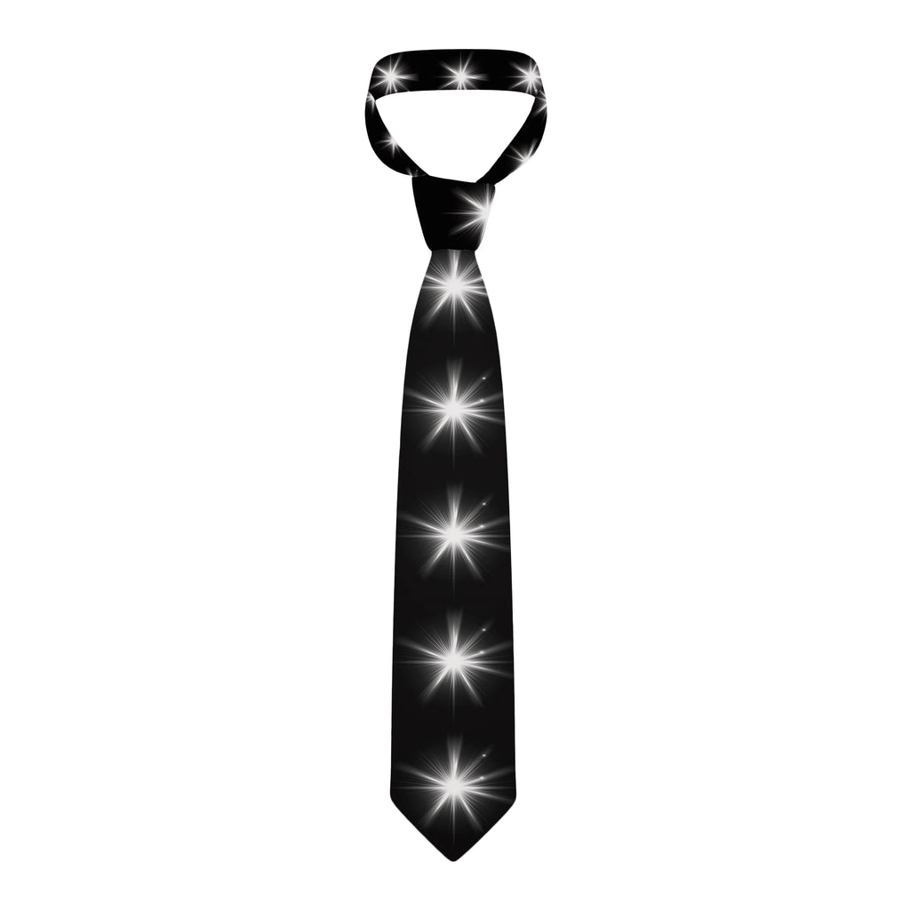 Wonderful Light Source Printed Tie Fashion Casual Novelty Men's Qme