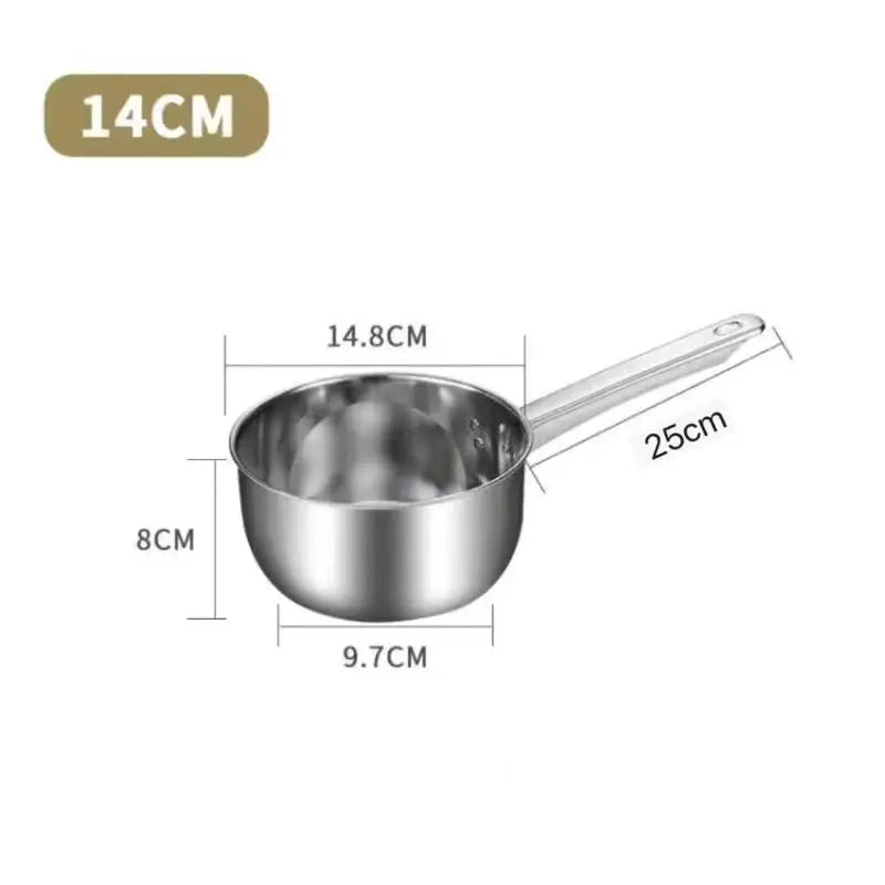 CC11Stainless Steel Water Scoops Multipurpose Hanging Soup Ladle Qme 140mm Light silver