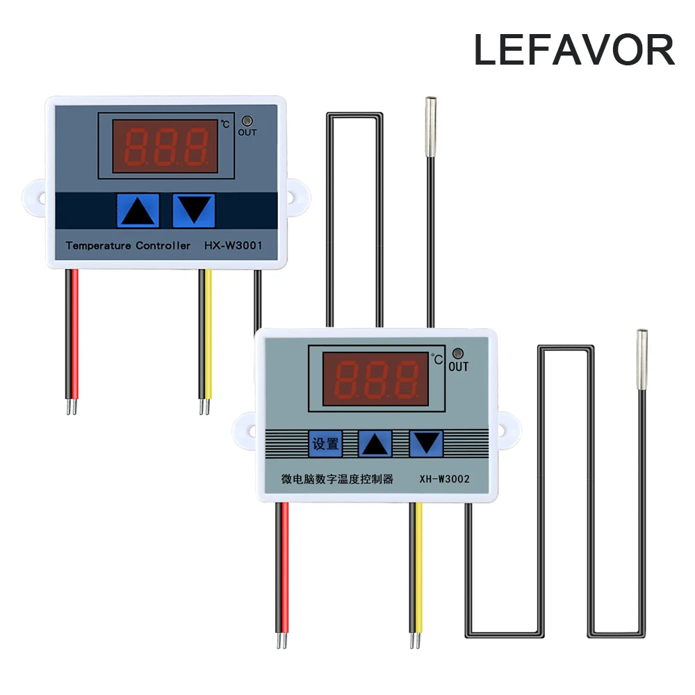 W3001 W3002 Digital Temperature Controller Thermostat Switch Qme