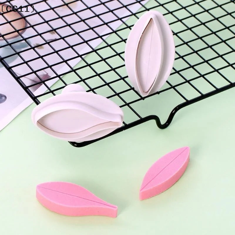 Lily Flower Biscuit Mold Plastic Household Kitchen DIY Festival Party Qme