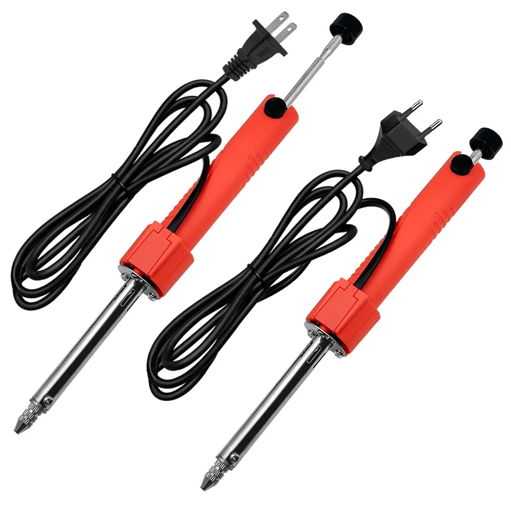 30W Electric Heating Desoldering Pumps Tin Suction Removal Device Qme