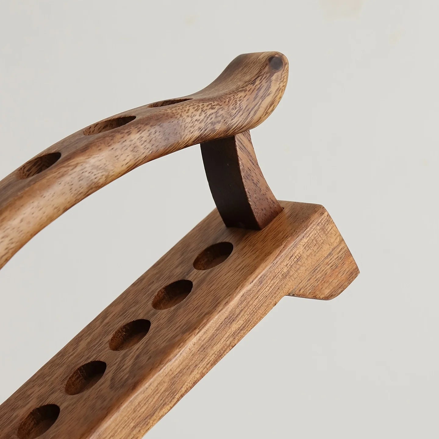 Wooden Pen Holder, Walnut Pencil Holder with 6 Slots, Desk Additions. Suitable for Offices, Schools, And Home Use Qme
